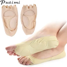 Putimi/3 пары носков для педикюра с подошвенным фасциитом, стельки для поддержки свода стопы, невидимые носки для ног, облегчающие боль, ортопедические плоскостопие, уход за ногами