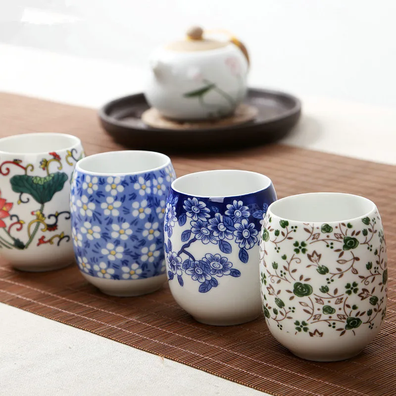 Новый год 1 шт Ретро одна чашка керамическая Tureen высокое качество чайная чайный