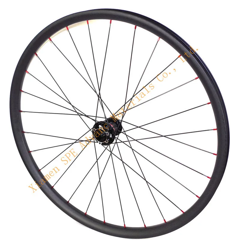 Buy Carbon mtb wheel Novatec 12x142mm thru axle 26er 35mm width mountain bike