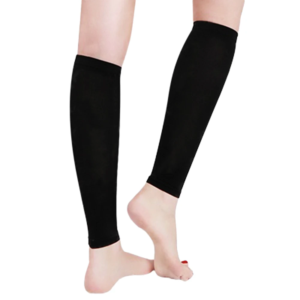 

Fancyteck 1 Pair Unisex Leg Calf Sleeves Men Women Varicose Vein Circulation Compression Socks Medical Elastic Stockings