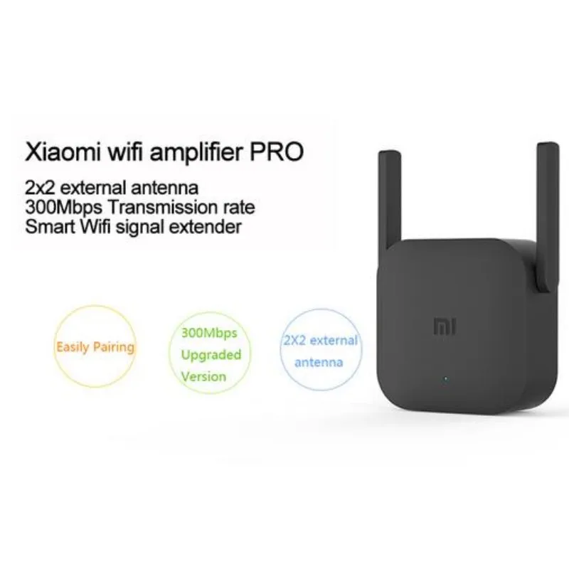 Xiao mi Pro 300M WiFi усилитель роутера сетевой усилитель ретранслятор усилитель мощности Roteador 2 Антенна для mi маршрутизатор Wi-Fi