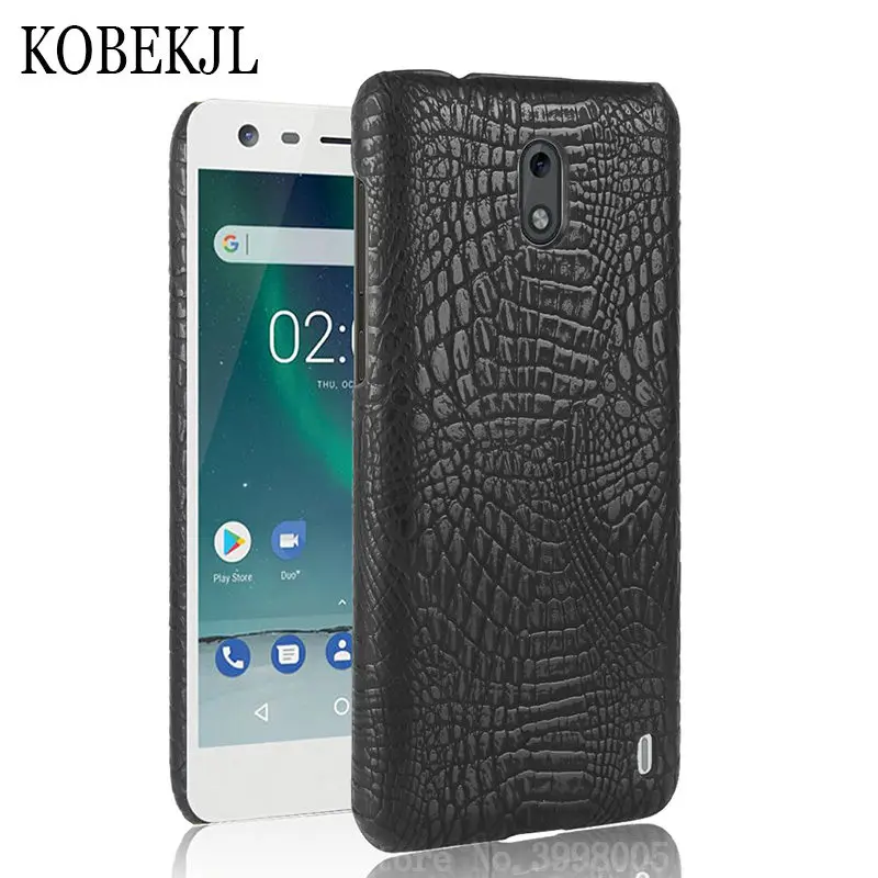 For Nokia 2 2017 Case 5.0&quot Hard PU Leather Back Cover Phone Nokia2 TA-1029 TA-1035 Protective | Мобильные телефоны и