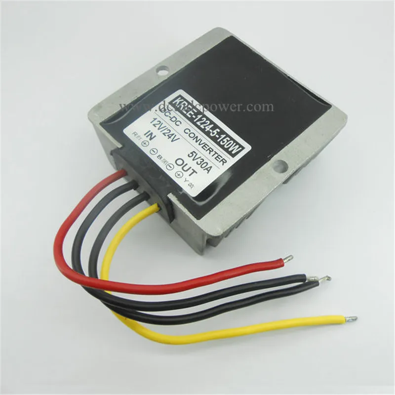 все цены на DC-DC converter,DC24V(8-40V)to DC5V ,30A 150W онлайн