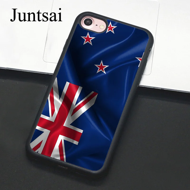 Juntsai NEW ZEALAND NATIONAL FLAG For iPhone 6 6s Plus
