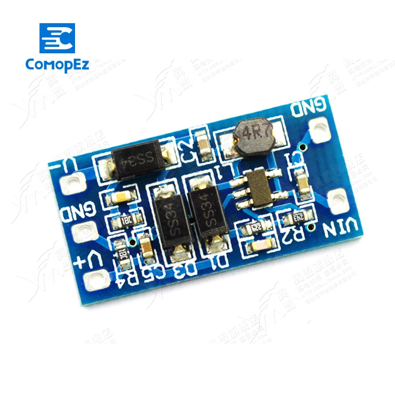 

1PCS DC DC Converter Board Power Module 2.8V - 5.5V Input Positive and Negative 12V Output 5V to 12V
