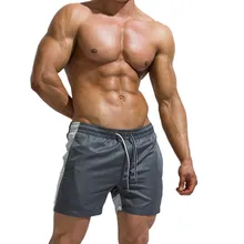 Мужские модные Лоскутные двухцветные эластичные пояса, тонкие и быстросохнущие пляжные брюки, светильник для серфинга Z417