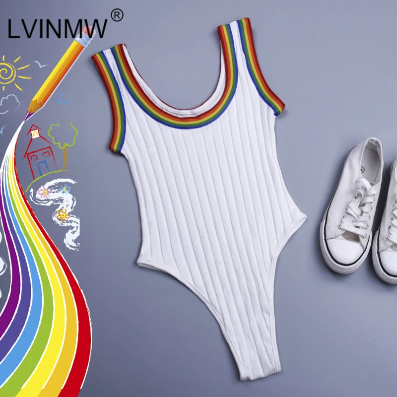 LVINMW сексуальные Полосатые Лоскутные хлопковые облегающие костюмы Мода 2019 летние