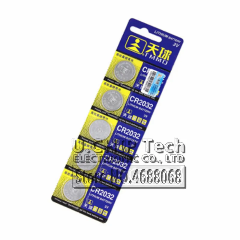 

1pcs CR2032 2032 3V High-Performance Button Batteries Free Shipping