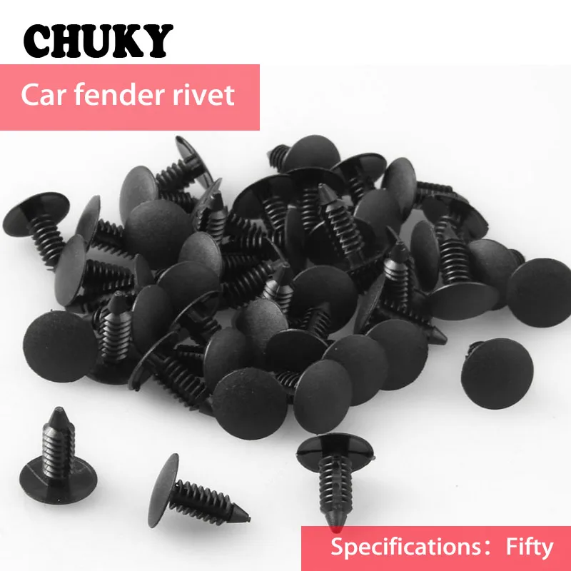 

CHUKY Car Clips Fender Bumper Shield Retainer Door Trunk Rivet Fastener For Acura Chevrolet Cruze Aveo Seat Leon Mazda 3 6 CX-5