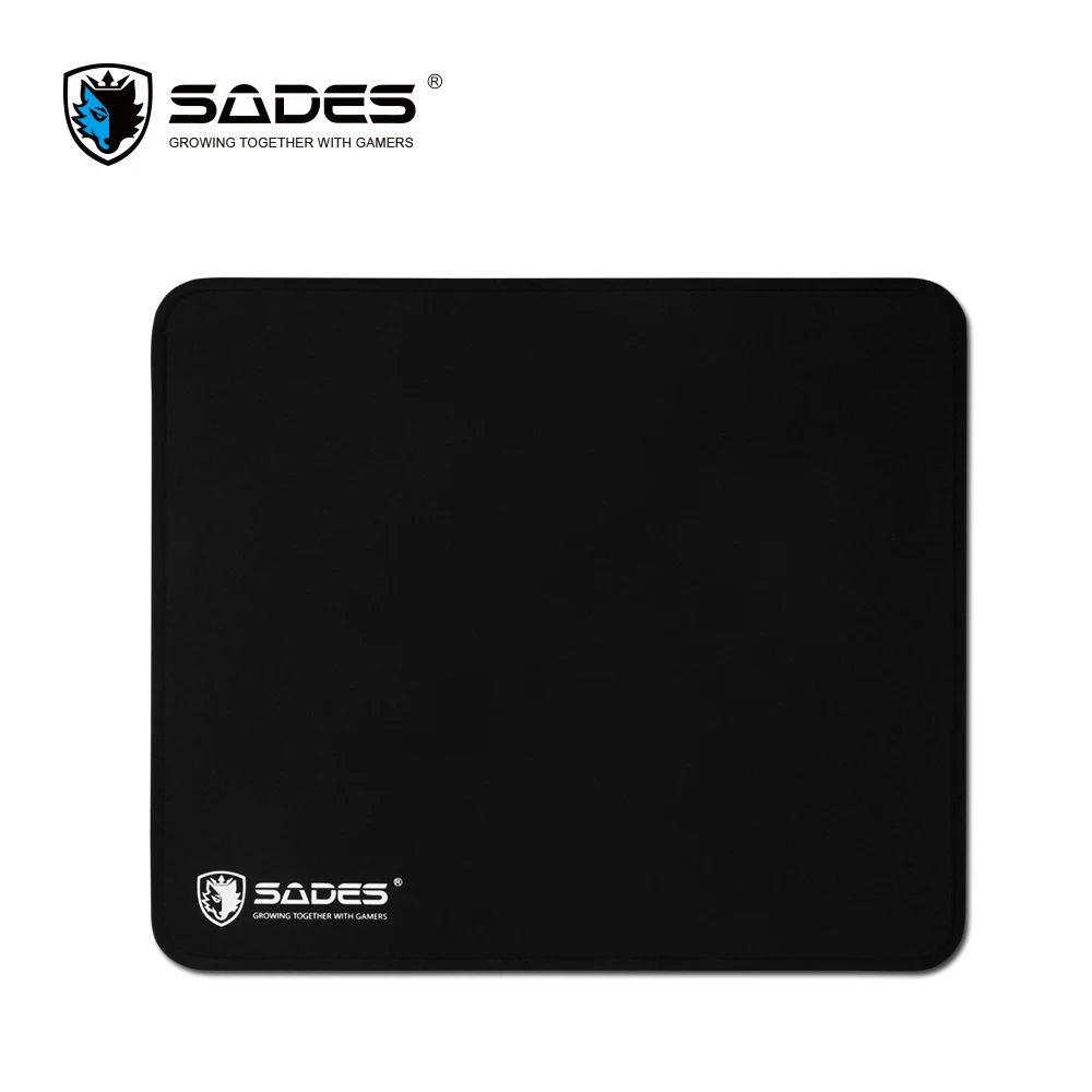 

SADES Zap Medium Mouse Pad Flat Stitched Edge Natural Rubber Base Pad Cloth Gaming Mouse Pad