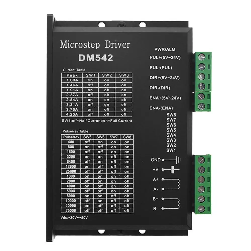 2 DM542 Stepper Motor Driver For 57 86