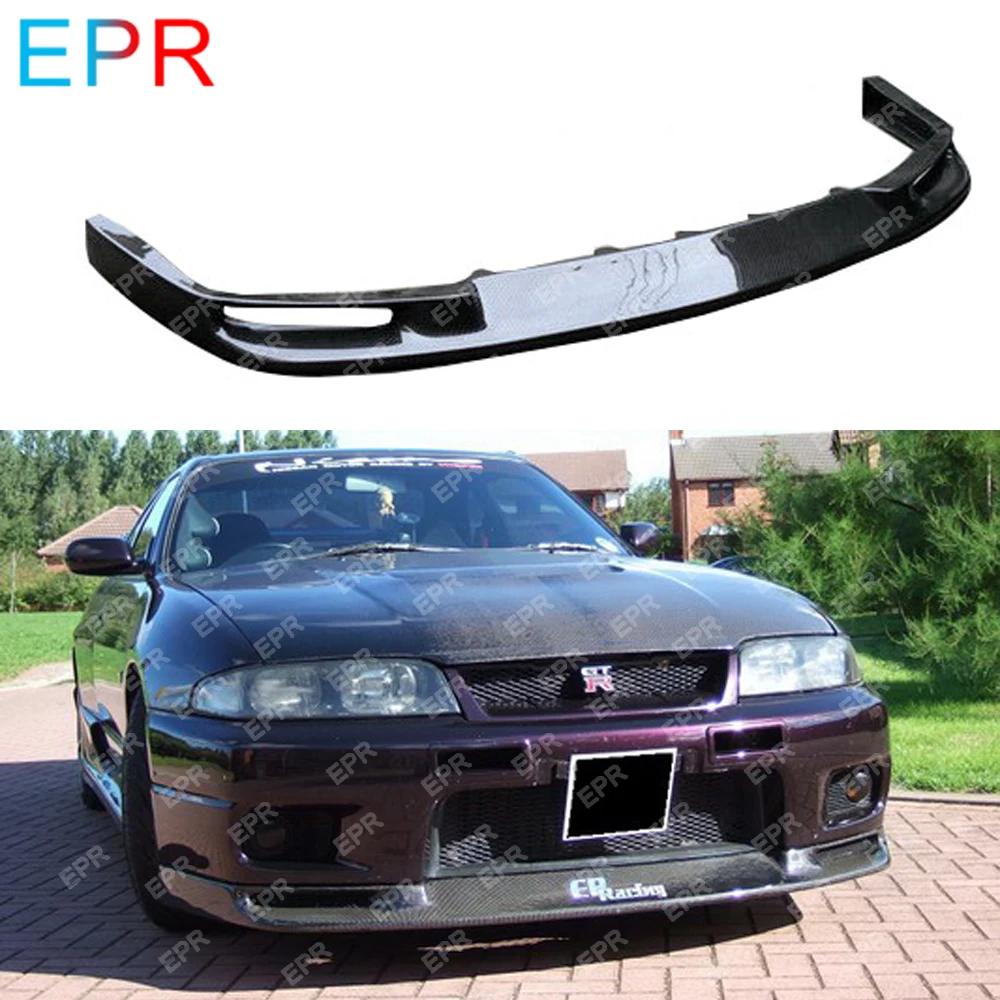 Для Nissan Skyline R33 комплект для передней части из углеродного волокна автонастройка