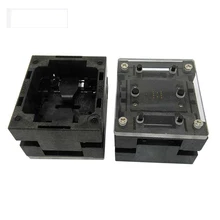QFN6 WSON6 VSON6 DFN6Burn in Socket Open Top Pogo Pin IC Test Socket Pitch 0.65mm Chip Size 2x2 Flash Adapter Programming Socket stm8 qfp48 qfp48 tqfp48 fqfp48 pqfp48 stm8 yamaichi ic test socket programming adapter 0 5mm pitch