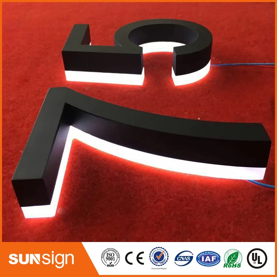 House Number UK Style Total LED House Numbers Sign