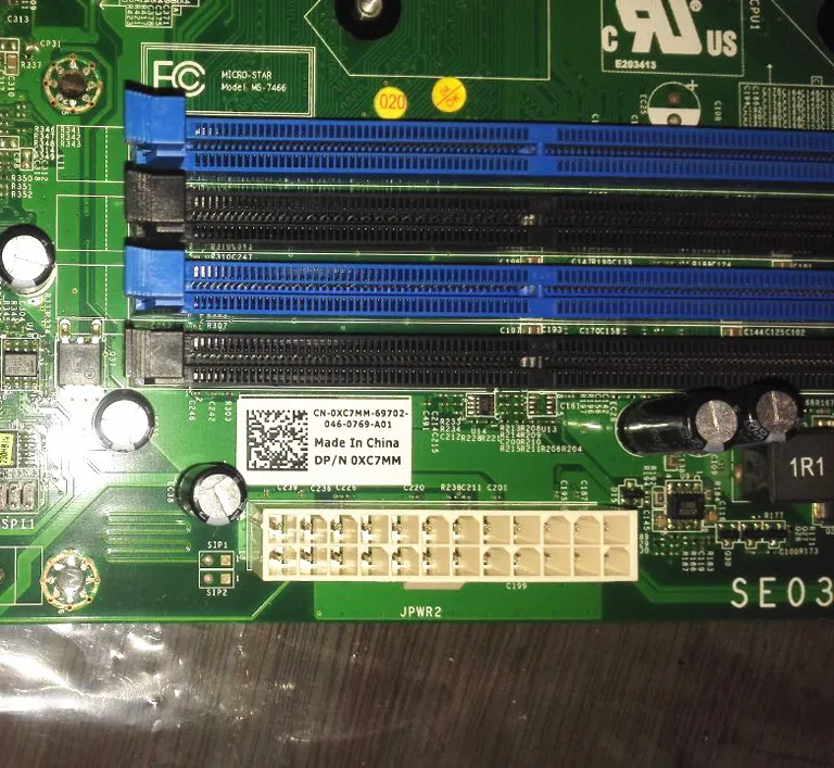 High Quality For Dell Precision T1500 Desktop Motherboard Xc7mm Cn 0xc7mm Ms 7466 Lga 1156 Ddr3 Full Tested Motherboards Aliexpress