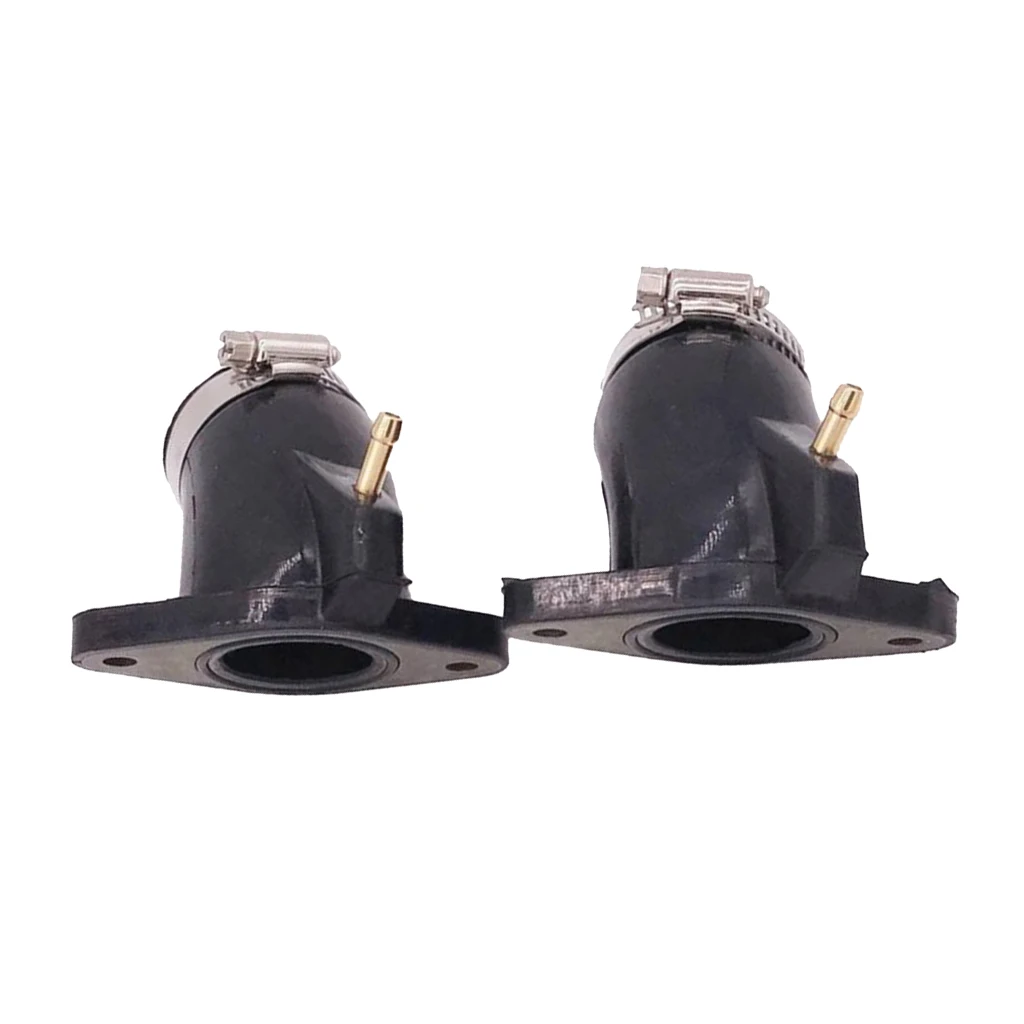 2 Pcs Motorcycle Carburetor Interface Adapter Intake Manifold For Yamaha V Star XVS650 XVS400 1998-2016 Carburetor Intake Parts