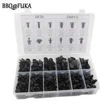330pcs Car Push Retainer Pin Rivet Trim Clip Panel Mouldings Clips Assortment Accessories Kit For VW Ford Kia Mazda Toyota Volvo