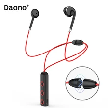 New BT313 Magnetic Bluetooth Headset Earphone Sport Running Headphone Bluetooth Earpiece With Mic Stereo Earbuds For