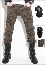 KOMINE Motorpool Camo UBS07 Jeans Camouflage Leisure Riding a Motorcycle Pants Jeans