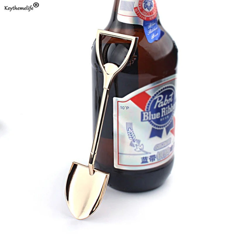 Creative Shovel Beer Bottle Opener Stainless Steel Personalized Funny