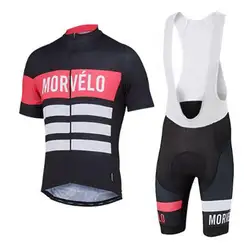 Morvelo Pro Велосипедный спорт Racing Team короткий рукав Майо Ciclismo для мужчин's трикотаж наборы летние дышащие комплекты одежды