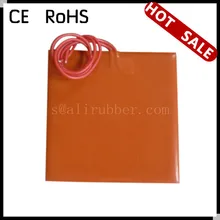 3d принтер с подогревом кровать Siicone нагреватель 500X115 мм 24 в 120 Вт