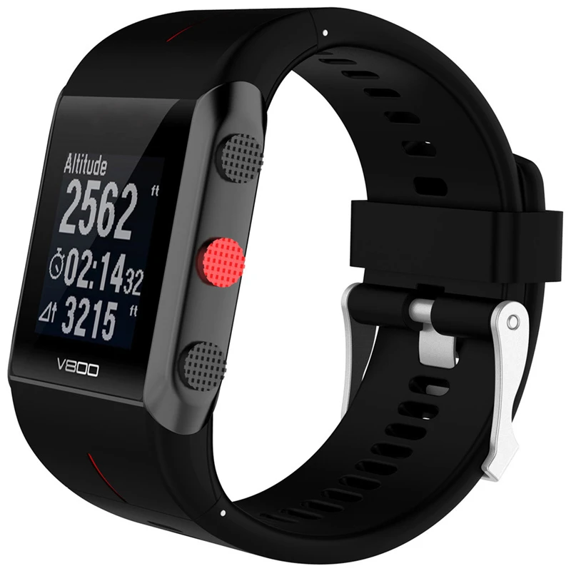 Сменный силиконовый ремешок для часов POLAR V800 jiu8 Professional Oct2|silicone wrist strap|band bandsstrap for |