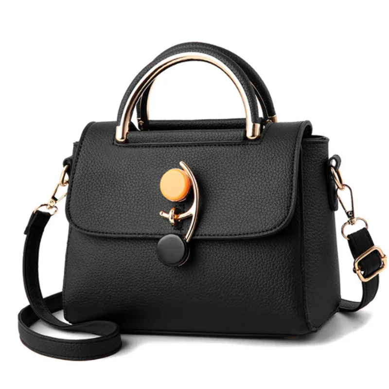

2019 Brand Crossbody Bags For Women Colorful PU Leather Women Shoulder Flaps Bags Solid Ladies Handbag