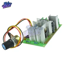 DC 9-60V Motor Speed Control Regulator PWM Motor Speed Controller Switch 20A Current Regulator High Power Drive Module thb7128 step motor drive control panel 128 3 a current subdivision control module