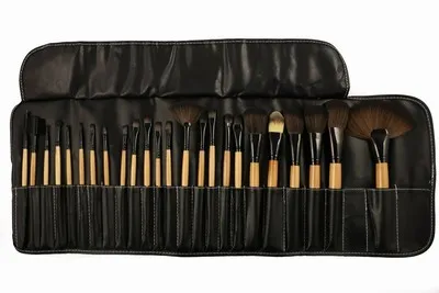 

Makeup Brushes 24pcs Makeup Brush Set Professional with Bag Makeup Tools Brush Eyeshadow Foundation Brush Kabuki Set Cheap Gold