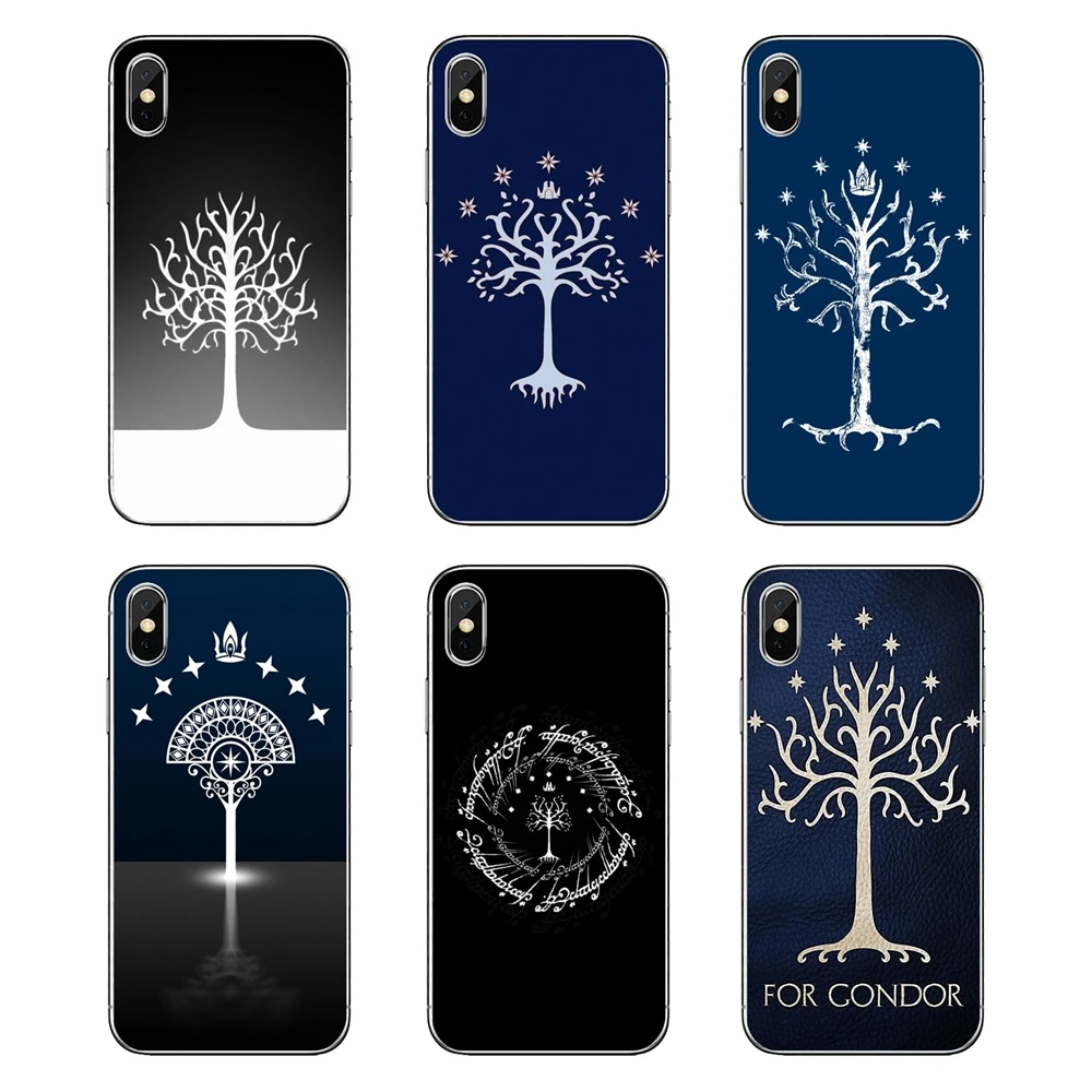 

Tree Gondor Clean Lord the Rings Transparent Soft Shell Covers For LG G7 Q6 Q7 Q8 Q9 V30 X Power 2 3 For OnePlus 3T 5T 6T
