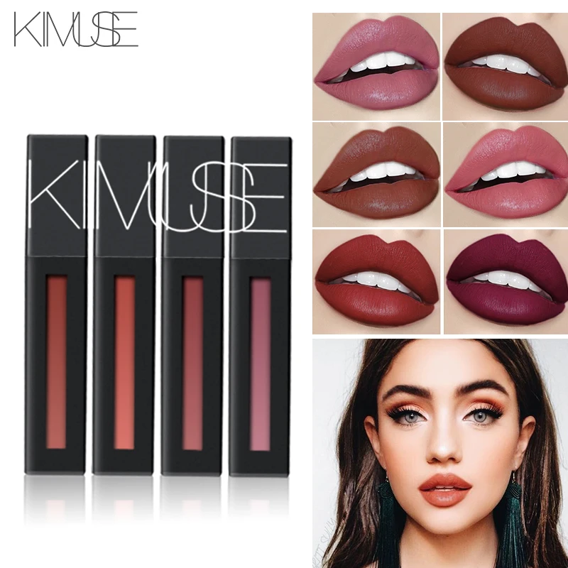 

KIMUSE Matte Lip Set Makeup Pigment Lips Just What I Needed Lipstick Lipstick Waterproof Matte Liquid Lipstick Comestic
