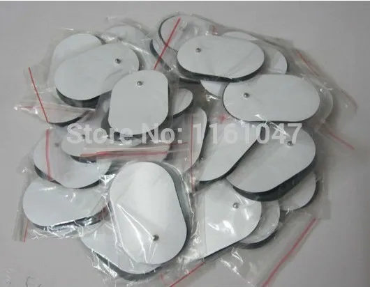 

DHL Freeshipping 500pcs/lot good quality white Electrode Pads for Tens Acupuncture,Slimming massager,Digital Therapy Massager
