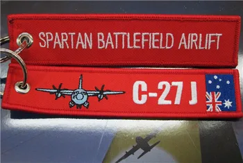 

RAAF Spartan Battlefield Airlift C-27J Key Tag Embroidered Tags