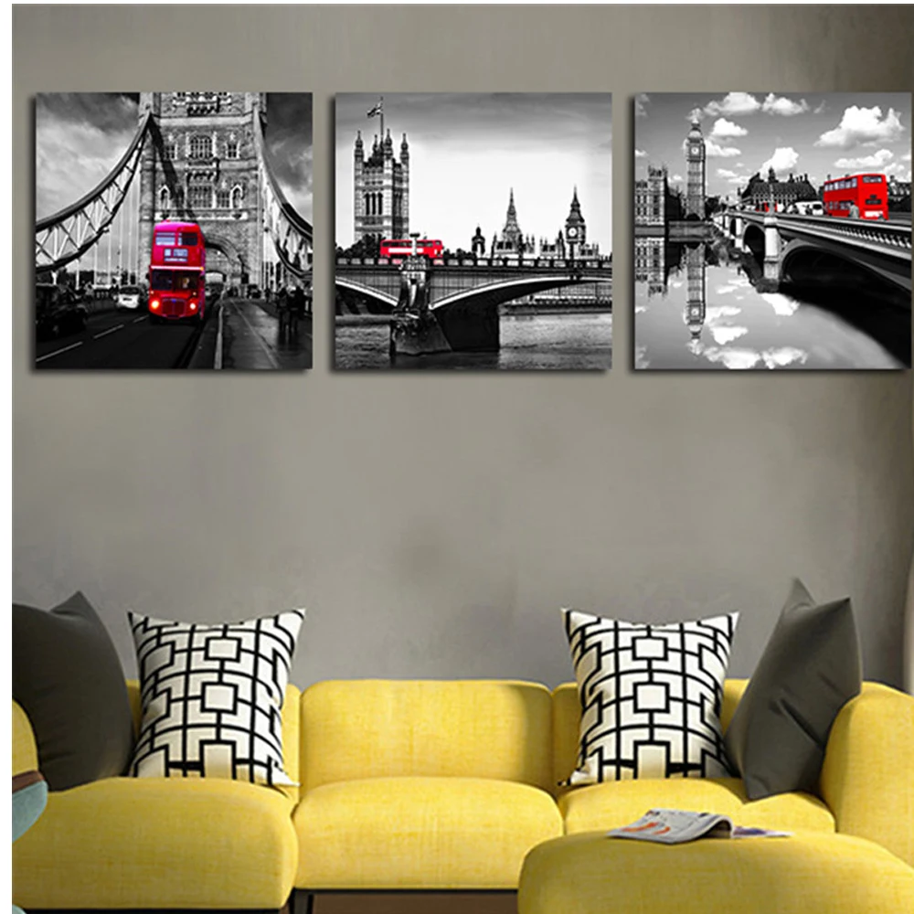 

Triptych Diy Diamond Embroidery European Tower Diamond Painting Cross Stitch Rhinestone Mosaic Full Square Decoration RS600