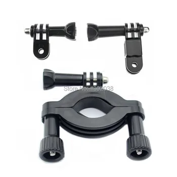 

Motorbike Bike Roll Bar Mount large diameter fitted mount with 3-Way Adjustable Pivot Arm for Gopro Hero 4 3+ 3 2 1 Accessories