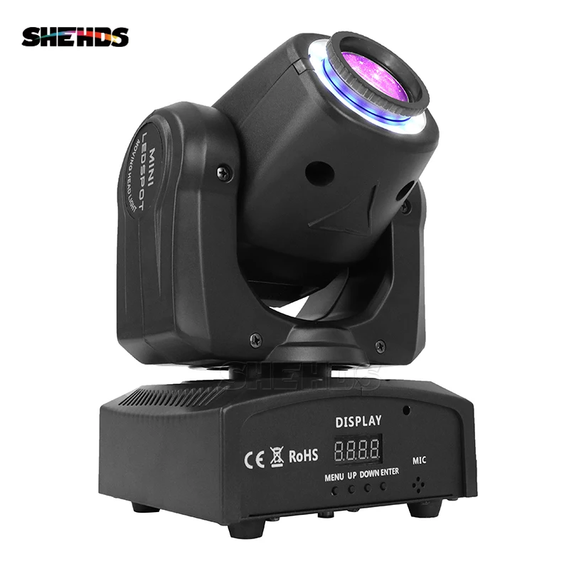 

10pcs LED Spot 30W DMX512 Stage Effect Lighting With Light Strip Good For DJ Disco Parties Christmas Decorations And Dance Floor