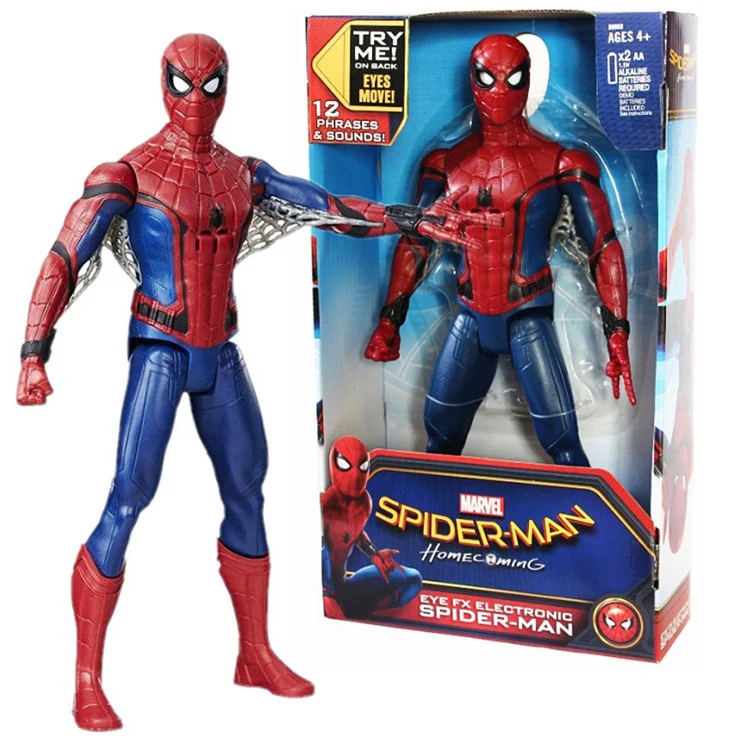 30 см Marvel Avengers Человек паук фраза и звуки электронные фигурка игрушки коллекция