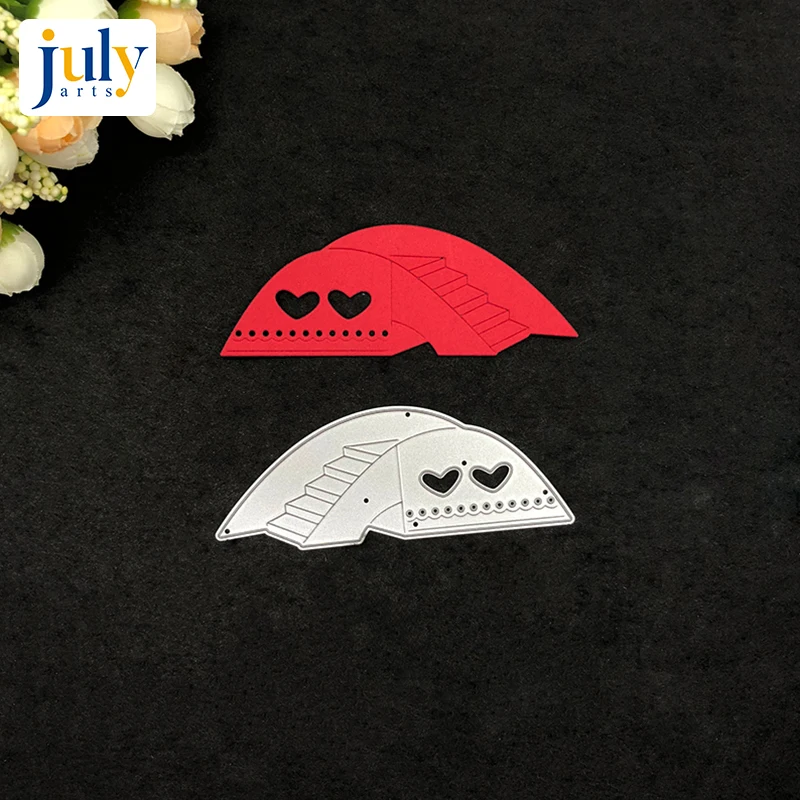 

Julyarts Cutting Dies Silver Ponticulus Embossing Stencil DIY Scrapbook Paper Album for Handwork Creative Carbon Steel Material