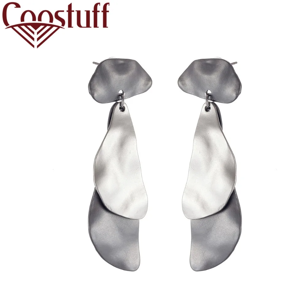 Новое поступление серых женских сережек, Винтажные Ювелирные изделия,, Длинные свисающие серьги brincos, горячая Распродажа сережек для женщин