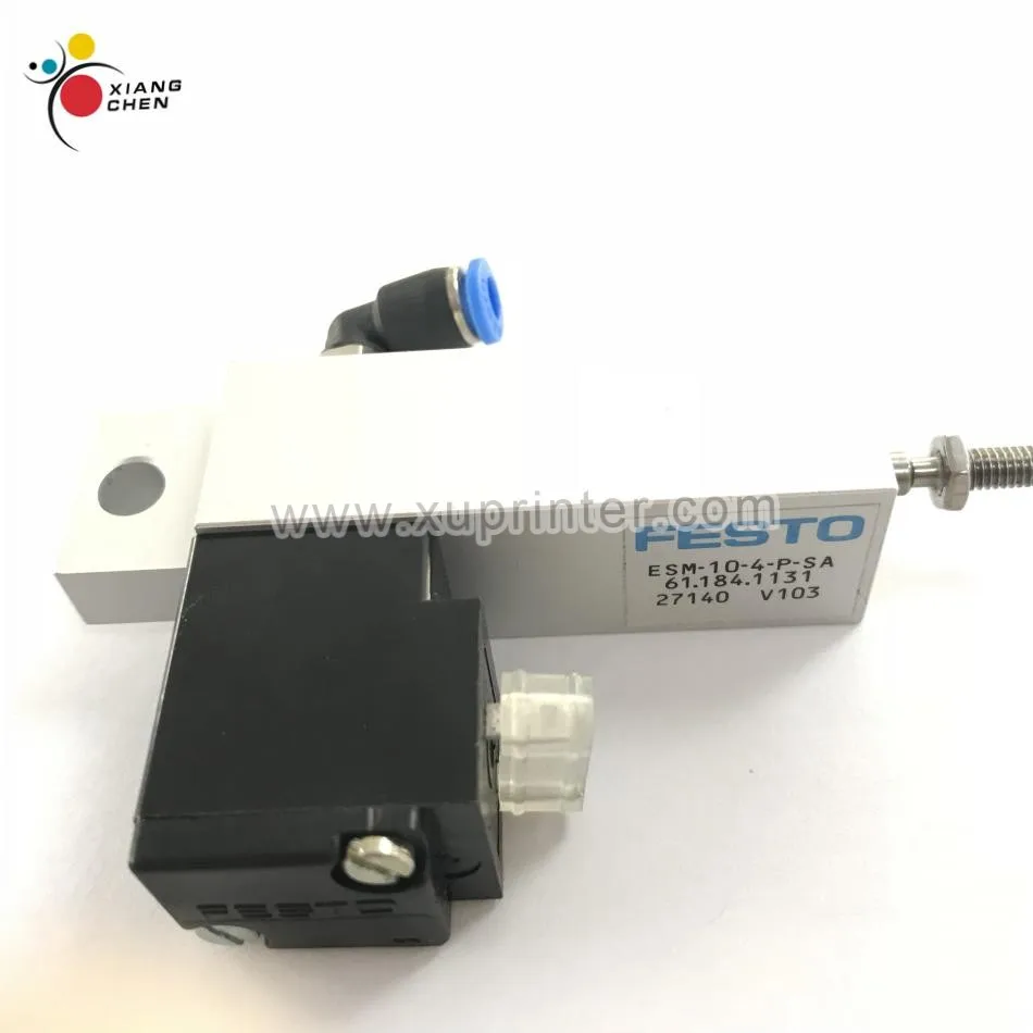 

HD Machine 61.184.1131 HD Replacement Pneumatic Cylinder/Valve unit D10 H4 With Connector Joint Plastic Head
