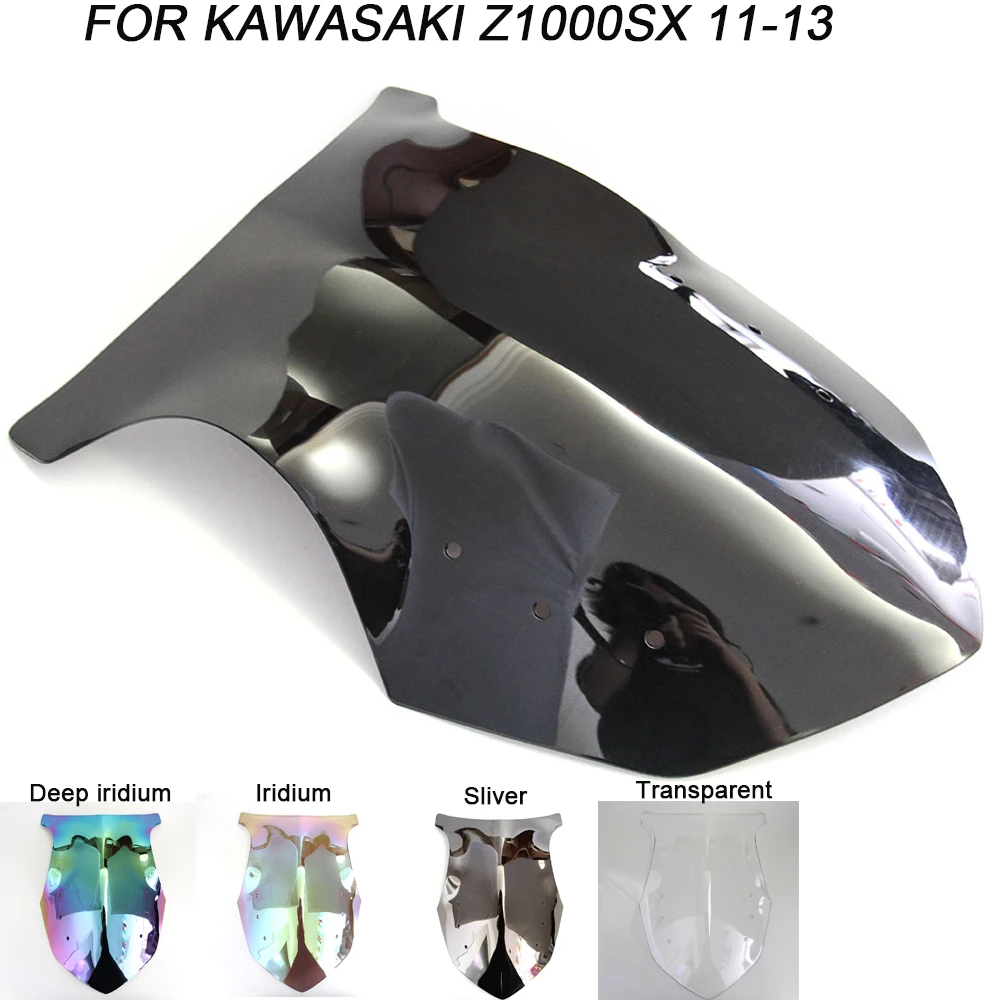 

Motorcycle Windscreen Windshield Screws Bolts Accessories For Kawasaki Ninja 1000 Z1000S Z1000SX 2011 2012 2013 Wind Deflectors