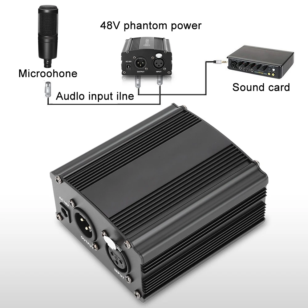 Phantom Power Supply for Condenser Microphone Price in Bangladesh