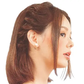 

4x French Elegance Hair Braider Flower Magic Hair Clip Stylist Queue Twist Plait DIY Hairstyle Styling Accessories Random Colors
