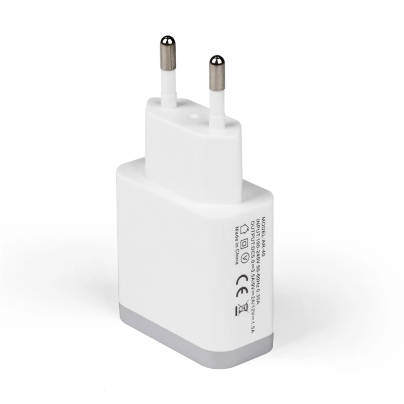 USB адаптер для быстрой зарядки с евровилкой QC 3 0|Зарядные устройства| |