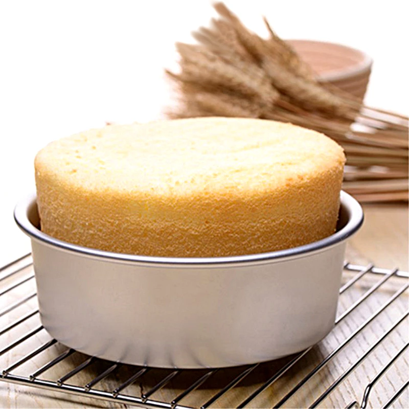 

Anodized Aluminum Round Cheesecake Pan with Removable Bottom Bakeware Round Cake Pan Confectionery Baking Tools
