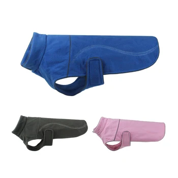 

Cold-proof Pet Clothes Large Sized Dog Coat Polar Fleece Pet Coat Autumn Winter Vest Clothes Ensure The Pet's Security At Night