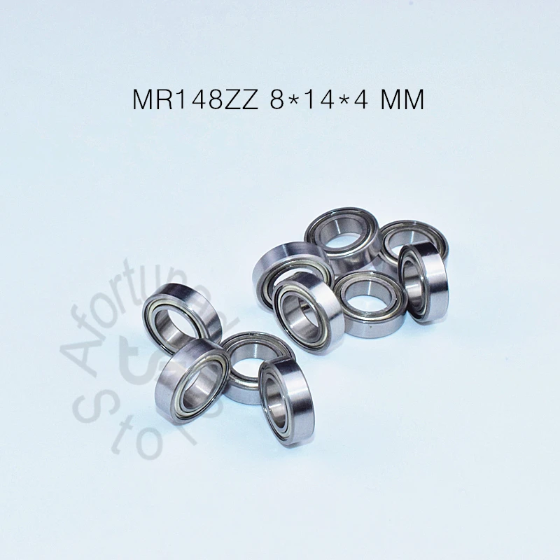 

MR148ZZ 8*14*4 MM 10pieces free shipping ABEC-5 bearing Metal Sealed Miniature Mini Bearing MR148 MR148ZZ Chrome steel bearings