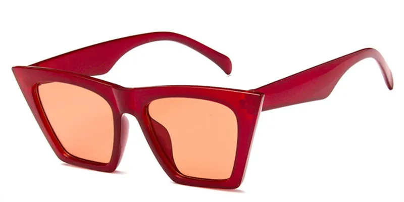 Новые женские Винтажные Солнцезащитные очки женские/мужские модные роскошные солнцезащитные очки кошачий глаз классические женские черные солнцезащитные очки - Цвет линз: 3