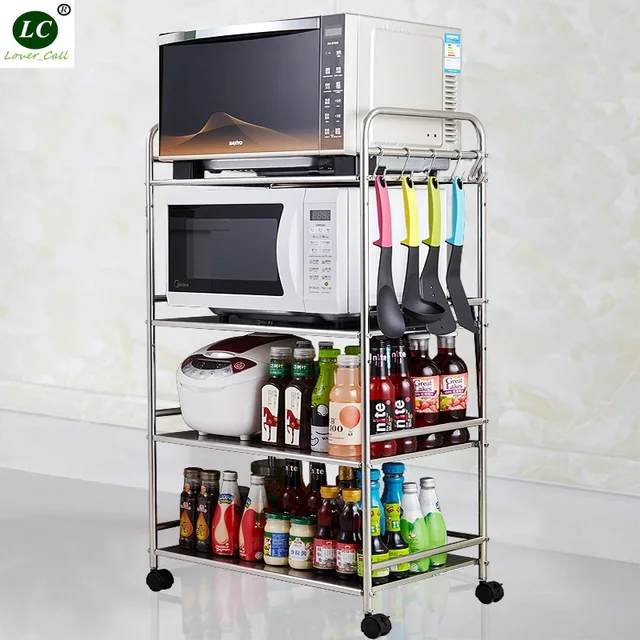 Cheap Kitchen shelf Rack Floor Disinfection Cabinet Pot Multilayer Microwave Oven Storage Rack for home appliance Storage Holders Rack Cheap Kitchen shelf Rack Floor Disinfection Cabinet Pot Multilayer Microwave Oven Storage Rack for home appliance Storage Holders Rack